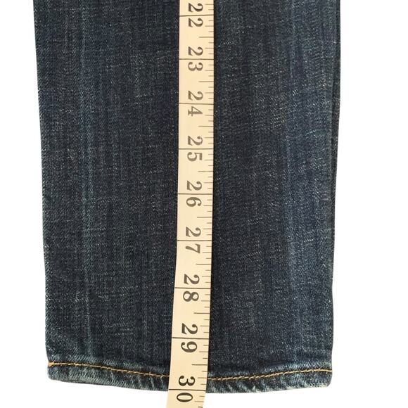 Rock & Republic Jeans Women Size 8 Emo Skinny Straight Embossed Mid-Rise Stretch - Picture 9 of 9